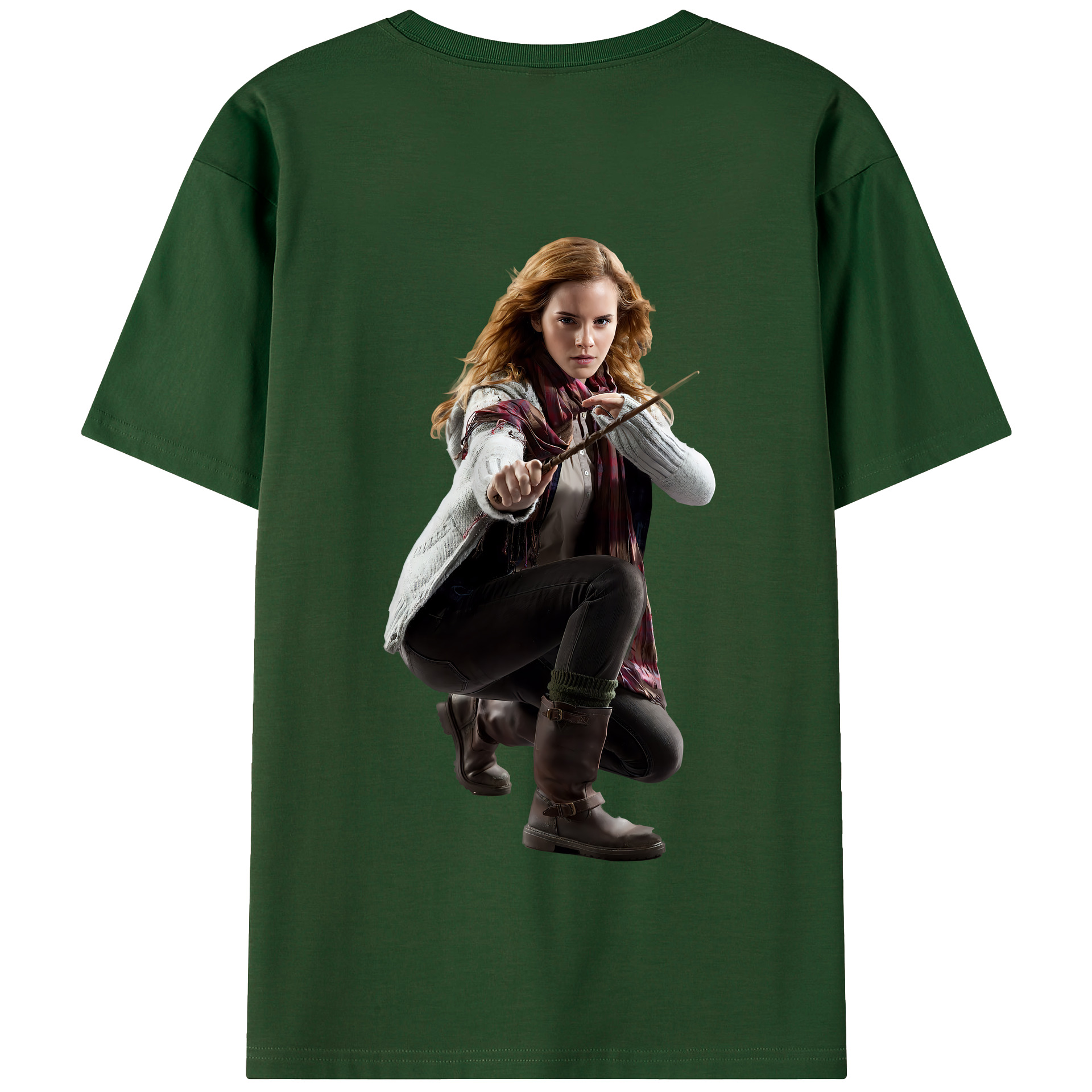 （画像用） Harry Potter ハリー・ポッターシリーズ 綿100％半袖Tシャツ（背面プリント）